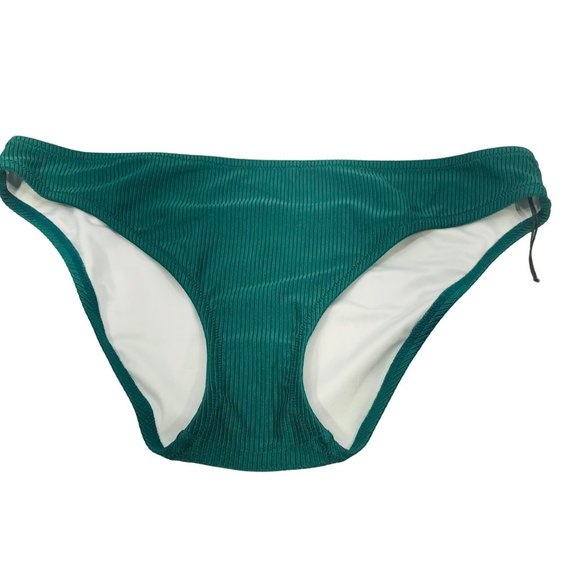 Shade And Shore Women's Size Large 12-14 Ribbed Hipster Bikini Swim Bottom New - Picture 1 of 8